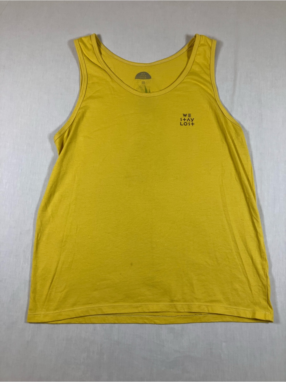 We Stay Lost Yellow Men’s Tank Top